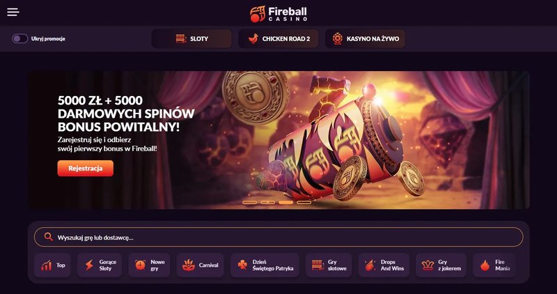Learn about fireball casino